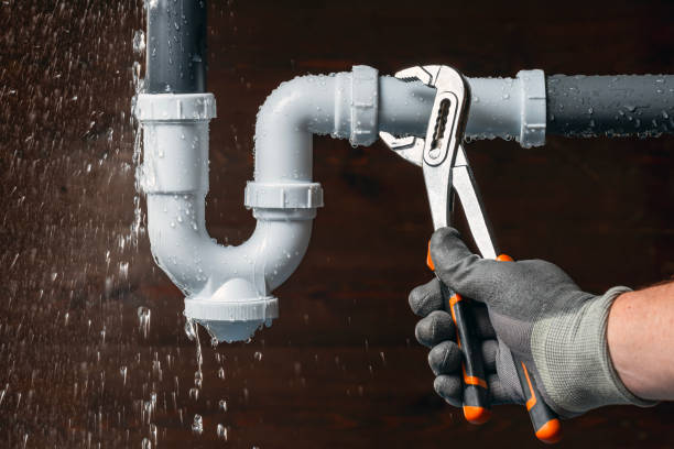 Professional Leak Detection technician working in Columbiaville, MI